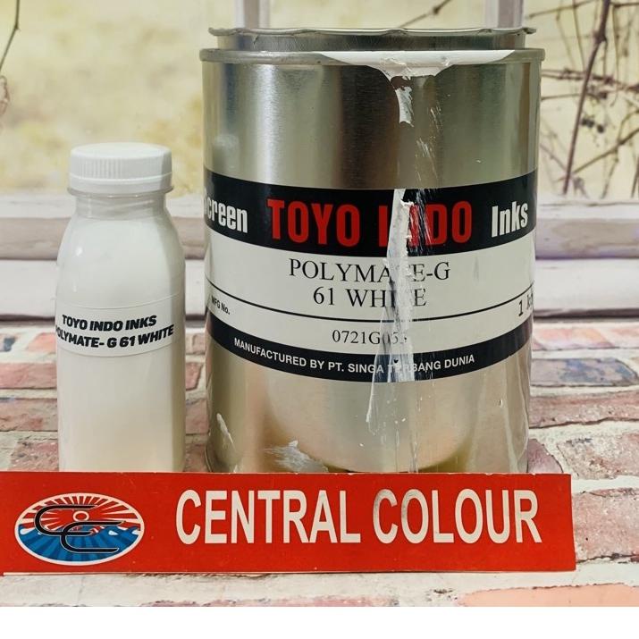 

9+BG6-F Tinta Toyo Polymate-G 61 White Tinta Sablon Plastik - 100GR AED