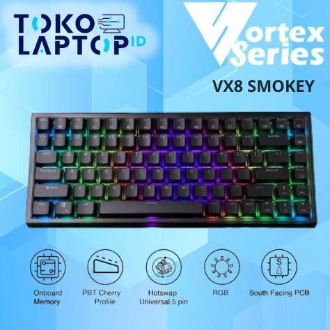 VortexSeries VX8 Smokey Black Edition Mechanical Gaming Keyboard