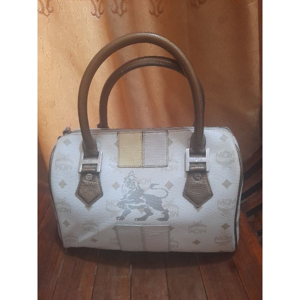 Jual MCM speedy handbag Lion - Jakarta Timur - Ellsia Preloved