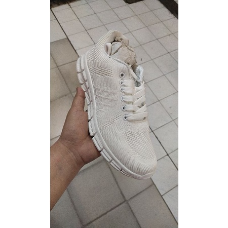 Duff Sepatu Casual Sneaker Putih Afren