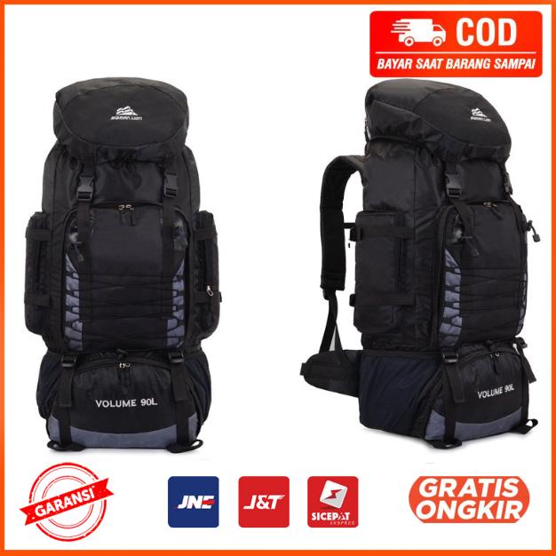 Tas Gunung Carrier Bag Travel Backpack Waterproof 90L SIG3D