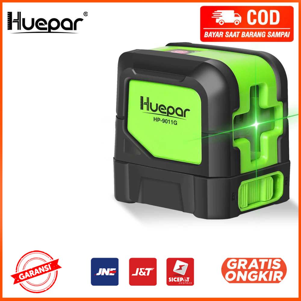 Laser Level Mini Green Beam 2 Line Self Leveling Magnetic Base 9011G