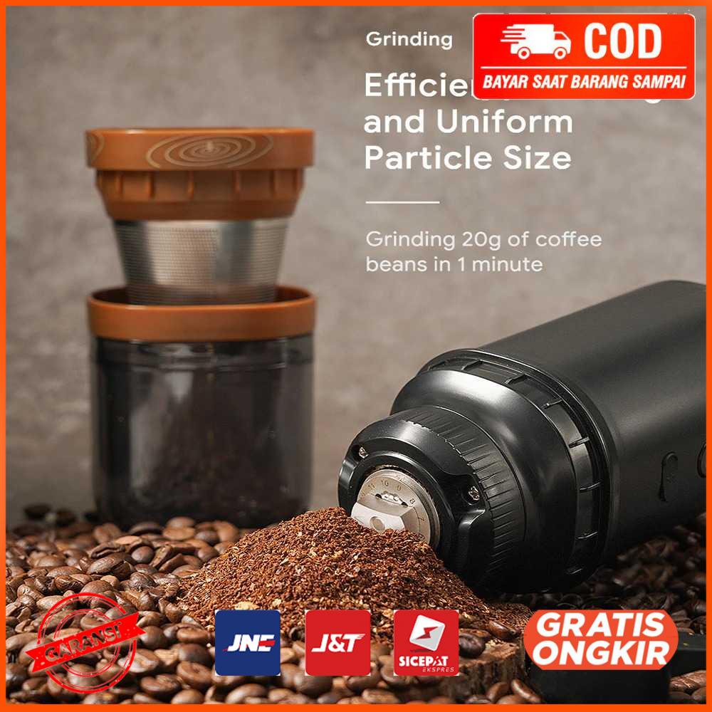 Penggiling Kopi Elektrik Grinder Coffee Maker Portable 24 W FK13