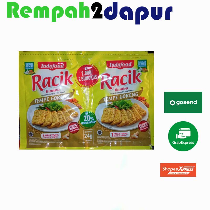 

Racik bumbu tempe goreng 24gr