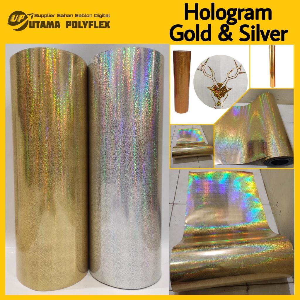 

(Khusus Rollan) Polyflex Pet Laser Hologram / Poliflex Metallic Motif