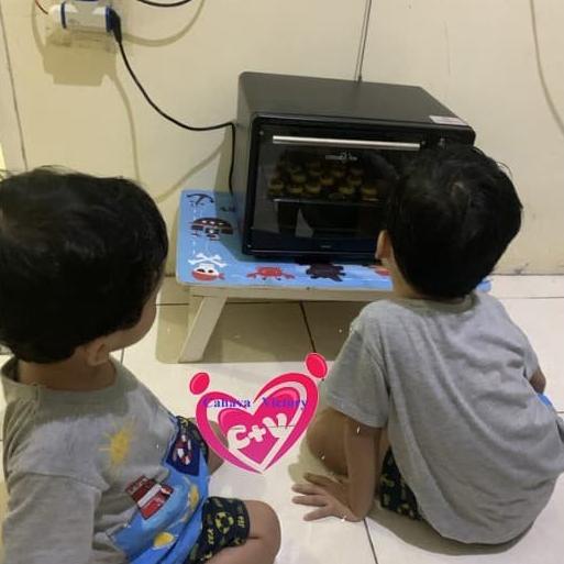 Sale Oven Listrik Low Watt Cosmos Co-9918R - 18Ltr With Rotisserie 600W Termurah