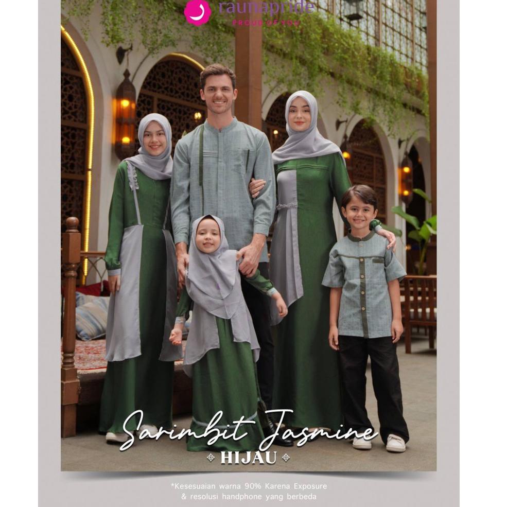RAUNA Fashion Muslim Lebaran Sarimbit Keluarga Couple Pasangan Ayah Ibu Anak Pria Wanita Perempuan Laki Laki Suami Istri Terbaru | Baju Koko Ayah Anak Pria Dewasa Pakistan Kurta l Gamis Anak Remaja Wanita Perempuan Kondangan Original Kekinian Terbaru 202