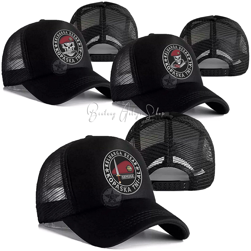 Topi Baret Keluarga Besar Kopaska TNI-AL Limited Edition Silver