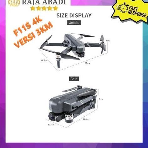 Drone SJRC F11S 4K PRO PTZ 3KM Version EIS