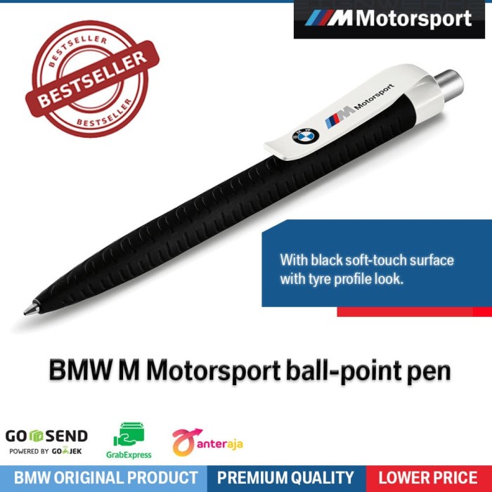 

TERMURAH BMW M Motorsport ball-point pen / BMW ballpoint /ALAT TULIS AESTHETIC/ALAT TULIS SET/ALAT