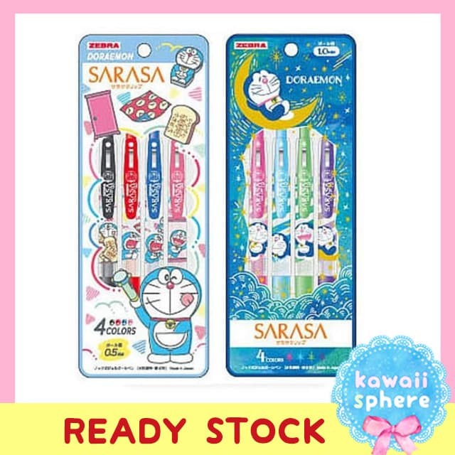 

TERMURAH Sarasa Limited Edition Doraemon Pulpen Zebra Sarasa Ready Stock /ALAT TULIS AESTHETIC/ALAT