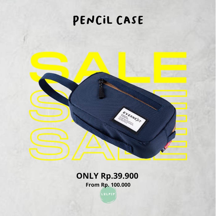 

Sale Pencil Case Tempat Pensil Sekolah Kantor kuliah Pria Wanita Evernext /ALAT TULIS AESTHETIC/ALAT