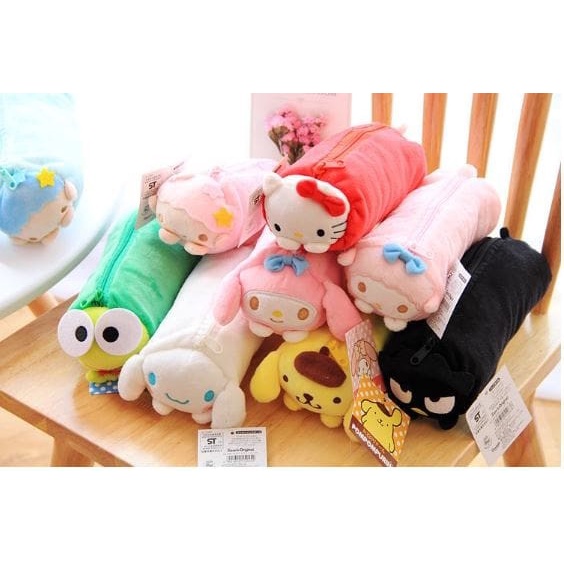 

BAYAR DITEMPAT Tempat Pensil Kotak Pensil Pencil Case Melody Kitty Sanrio Disney Tsum /ALAT TULIS