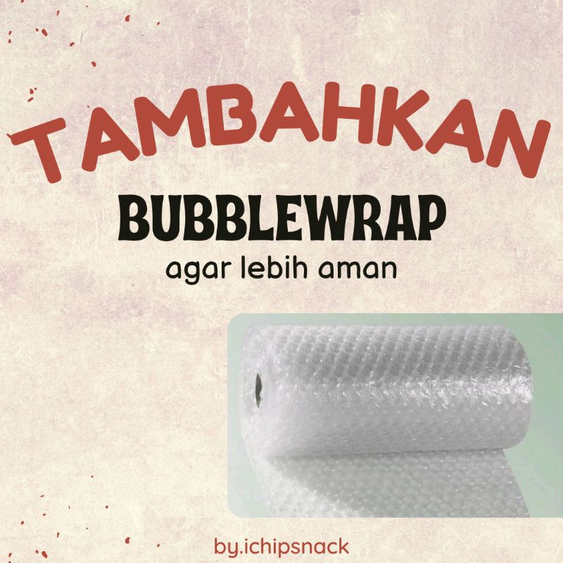 

(WAJIB) Extra Packing Tambahan Bubblewrap