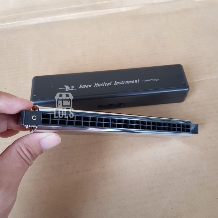 Terlaris Harmonika Swan 24 Lubang