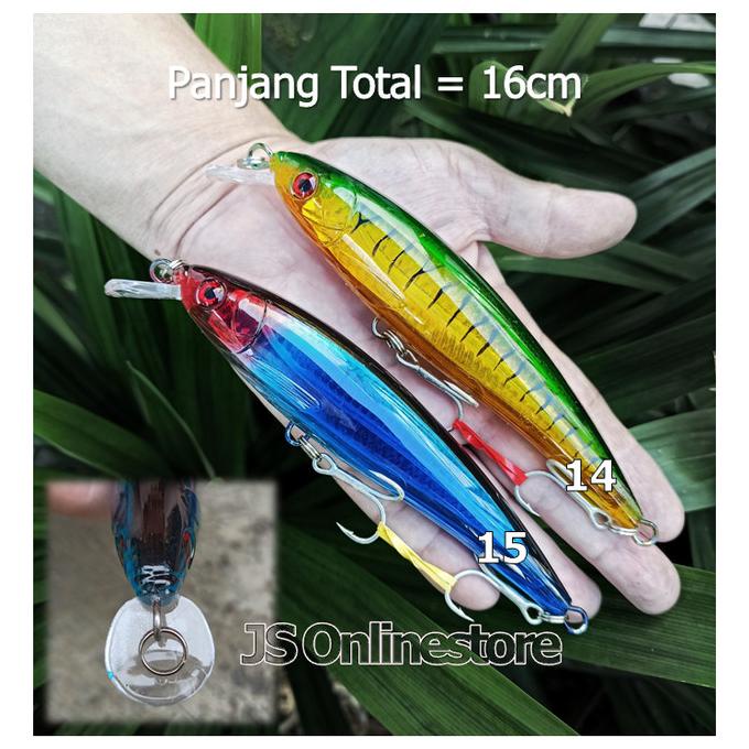 Umpan Pancing Minnow Trolling H