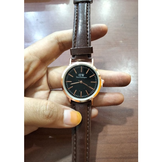 JAM TANGAN KALEP COKLAT WANITA FASHION MURAH WANITA