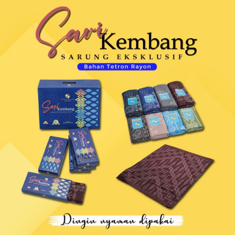 Sarung Eksklusif SARI KEMBANG