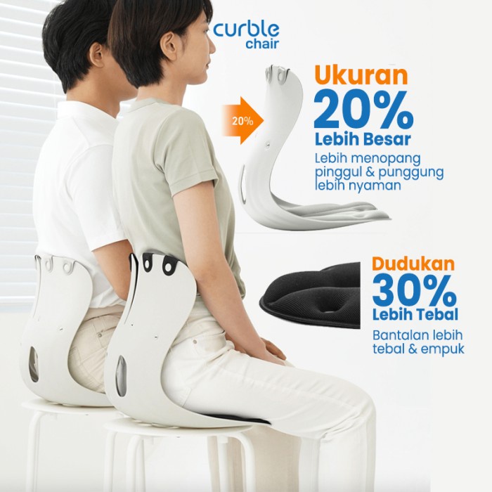 Terlaris Curble Chair Grand - Kursi Penopang Badan Made In Korea