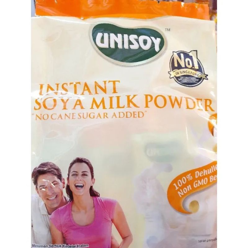 

unisoy instant soya milk powder no cane sugar