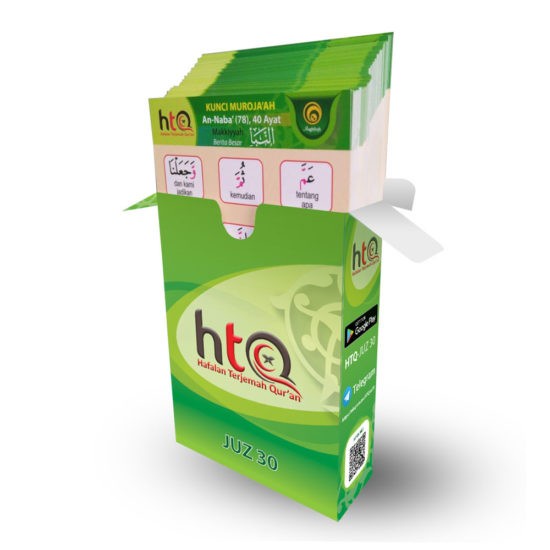 Ready Kartu Hafalan Terjemah Quran (HTQ)