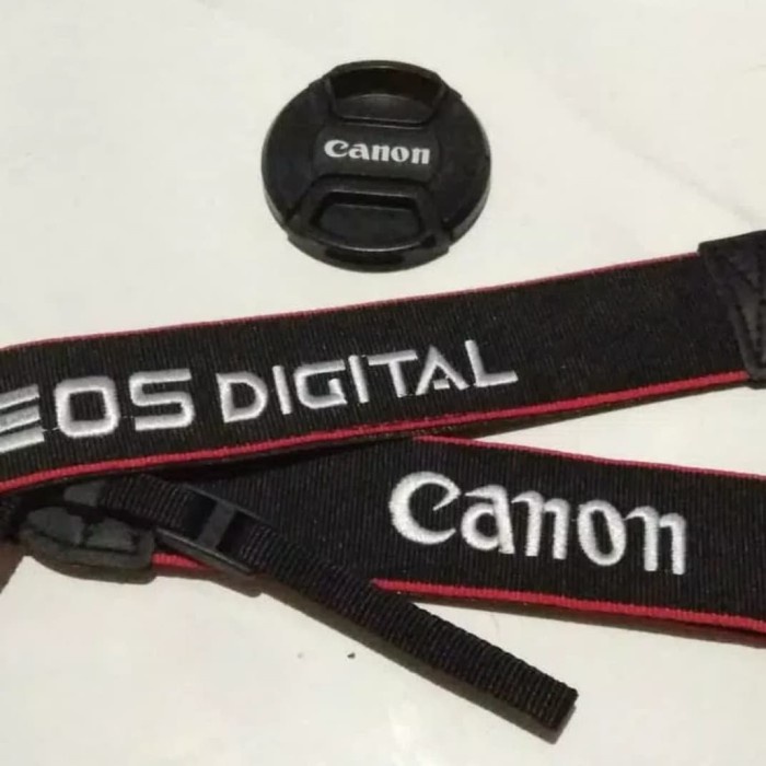 Terlaris Tutup Lensa Tali Kamera Canon Eos 700D