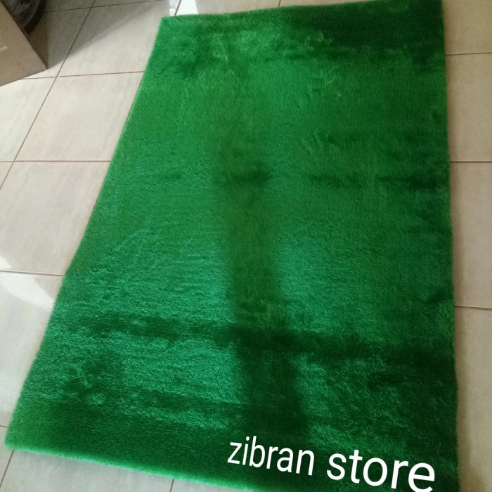 Karpet Bulu Cod Ruang Tamu Halus Terlaris Polos Kecil I2Q1 Import Bulat Dekorasi Estetik Lembut Terd