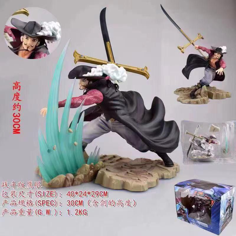 Action Figure One Piece Dracula Mihawk Sichibukai