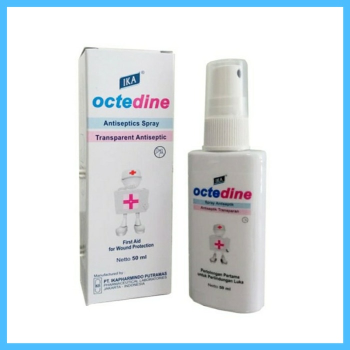 Octadine Octedine Oktadine 50Ml Spray Antiseptik