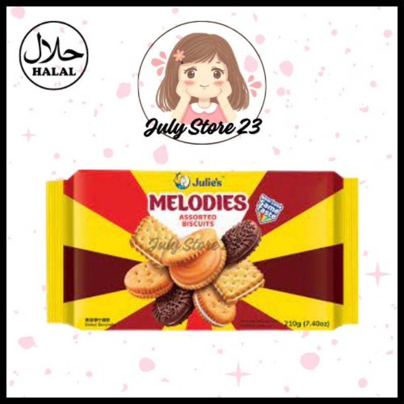 

Julie's Melodies Assorted Biscuits 210g