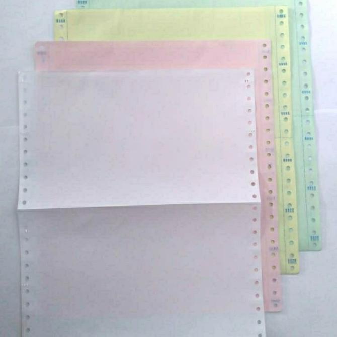 

Kertas Continuous Form Datacom 9.5X11 4Ply Bagi 2