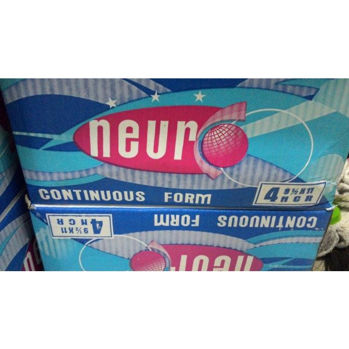

Kertas Neuro Continuous Form 9 1/2 X 11 4 Ply/2 (K4:2) Paper