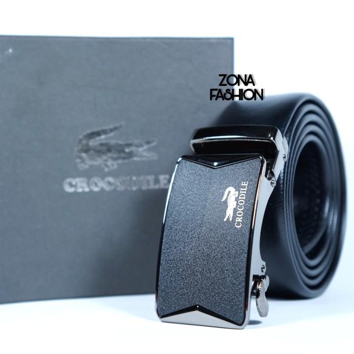 Terlaris Ikat Pinggang Pria /Gesper Kulit /Sabuk Crocodile Import