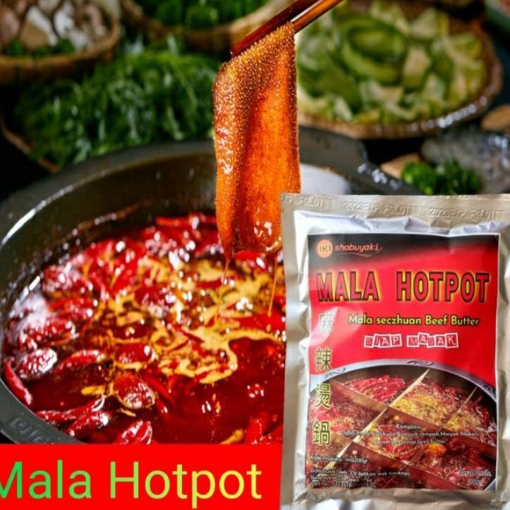 

Diskon | KI3 | Terlaris & Terlengkap | Mala hotpot HALAL 200gr qing you malatang sechuan