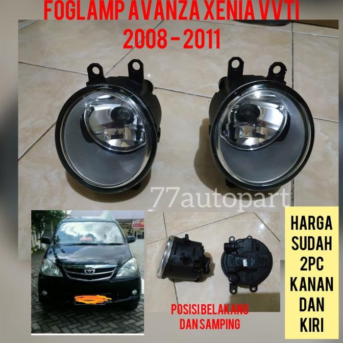 Lampu kabut foglamp avanza xenia vvti 2008 2009 2010 2011