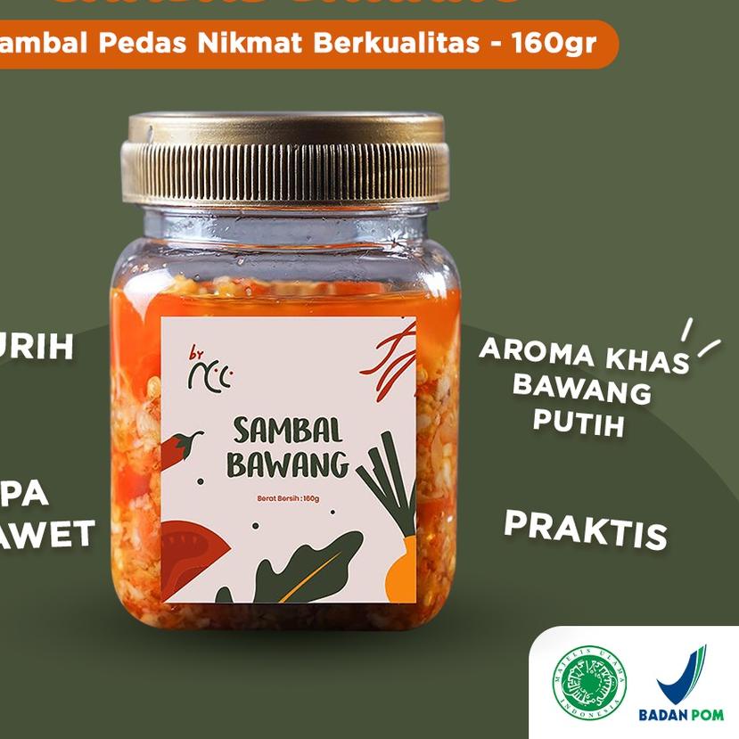 

COD | KI3 | By NCC Sambal Bawang Pedas Gurih Rumahan / Makanan Instan Perpaduan Bawang Terasa Gurih & Lezat Termurah