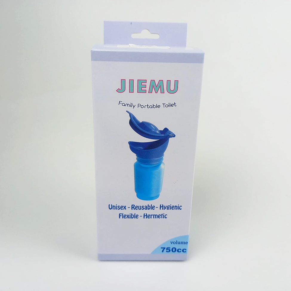 Gs8 Botol Tempat Pipis Foldable Travel Pee Bottle 750 MlJIEMU  PA341 - Blue Or-i