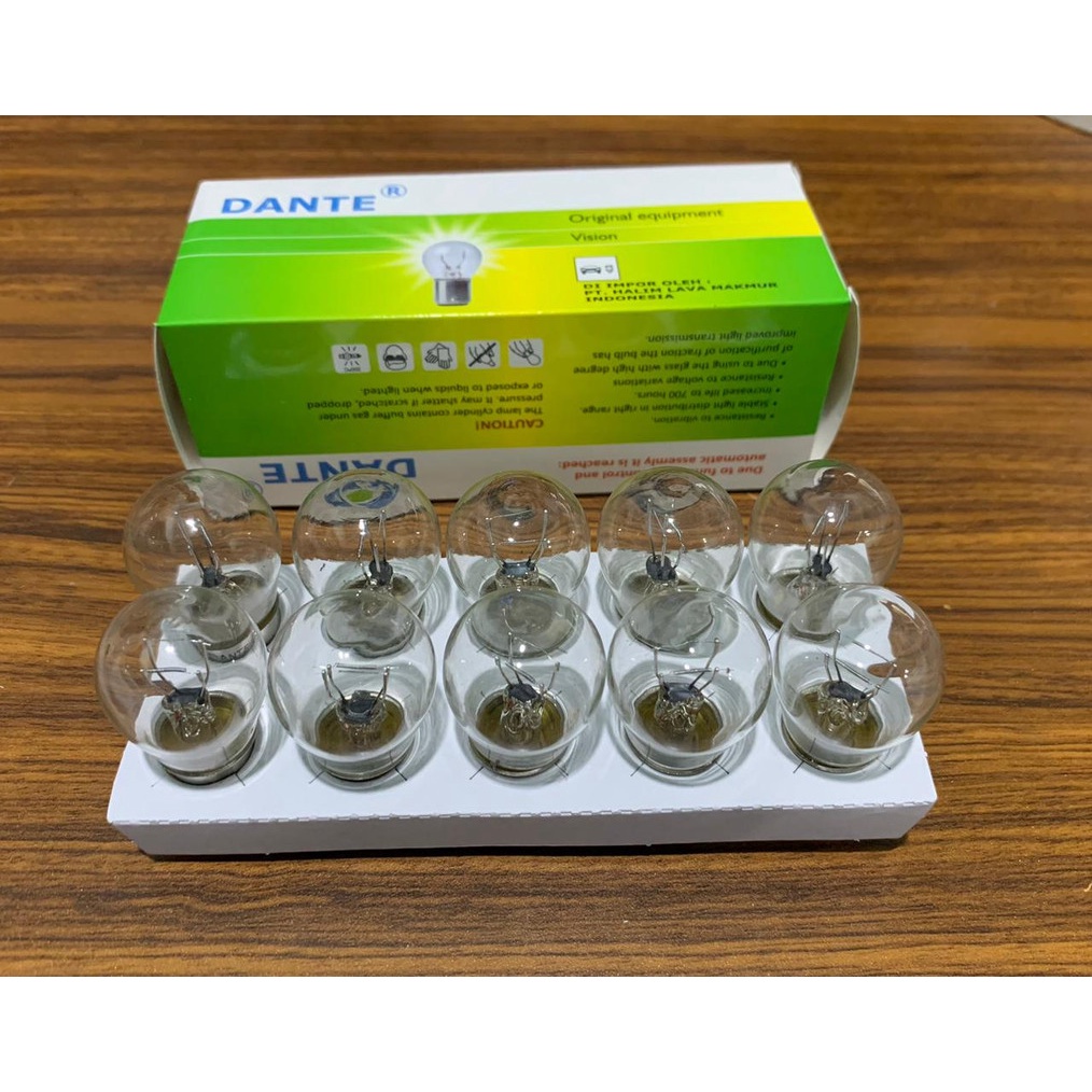 bohlam Lampu rem senja Nissan Livina 07'-14' P21/5W Dante