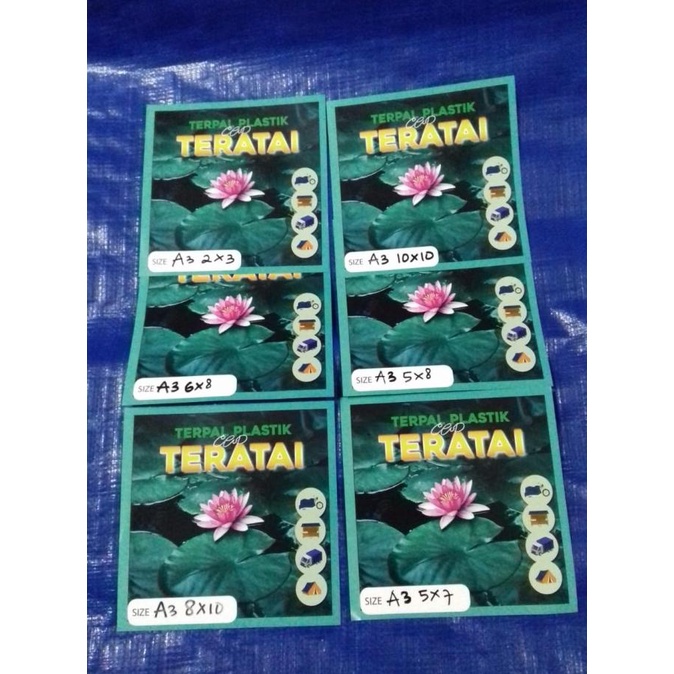 TERPAL A3 5X7 /TERPAL JADI/TERPAL KOLAM/TERPAL TENDA