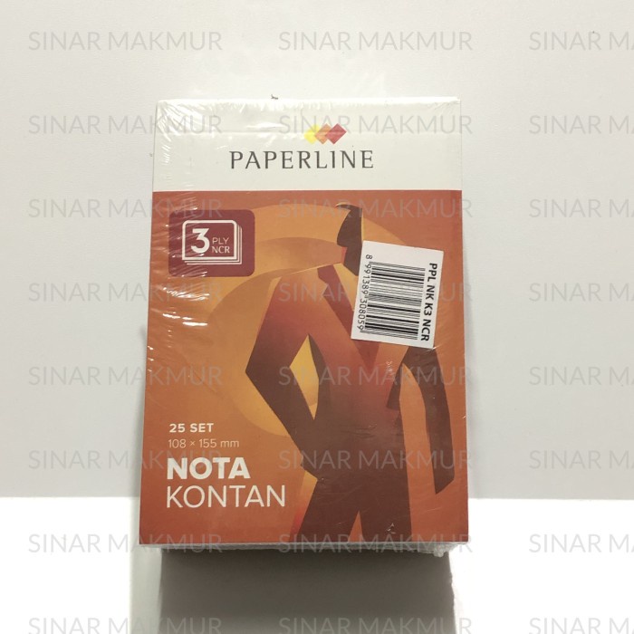 

Discount Nota Kontan Kecil Paperline 3 Ply / 3 Rangkap /BUKU TULIS SEKOLAH/BUKU TULIS SIDU/BUKU