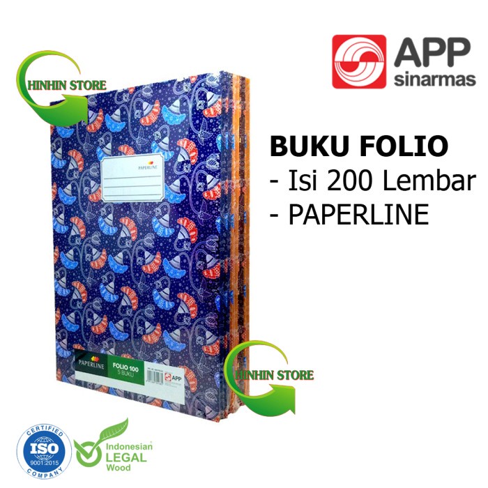 

BAYAR DITEMPAT BUKU FOLIO BERGARIS HARDCOVER MERK PAPERLINE ISI 200LEMBAR /BUKU TULIS SEKOLAH/BUKU