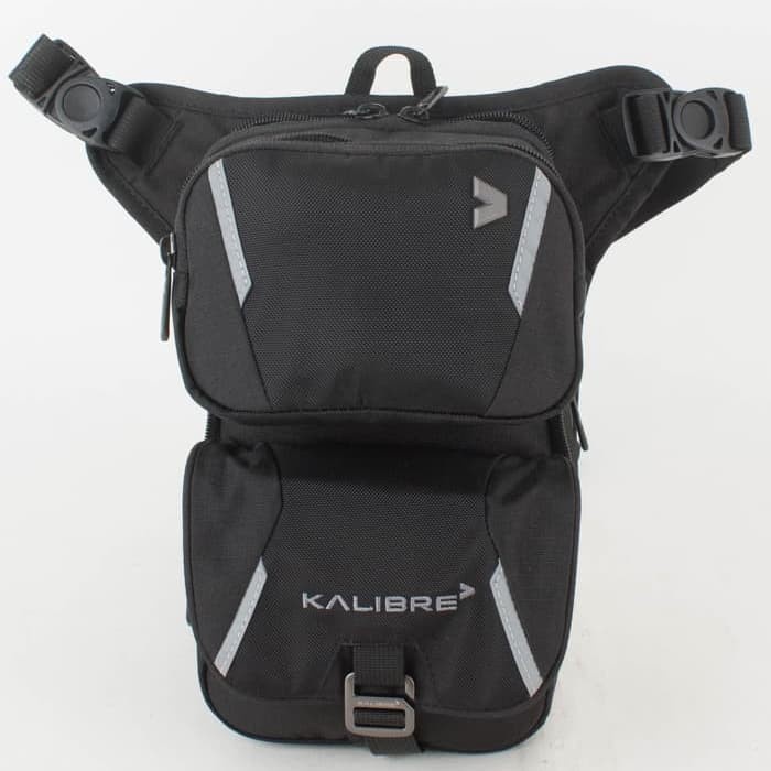 Kalibre Cision Tas Paha Hitam Tas Selempang Pria 921279000 (Q1L0) Waterproof Tas paha COD Pouch Moll