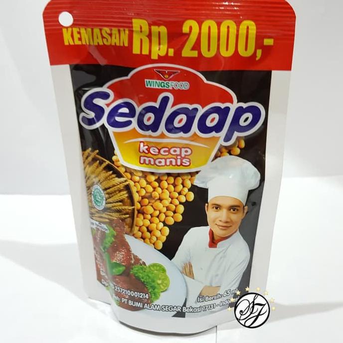 

Kecap Sedaap Refil 63 Ml Isi 48 Pcs / Karton