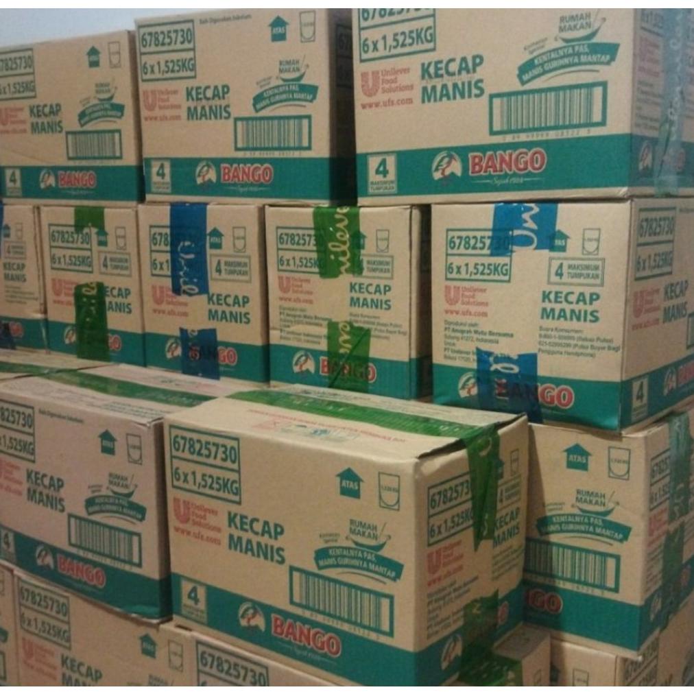 

Kecap Bango 1,6kg / 1.525kg Refil DUS per Karton isi 6pcs GOSEND