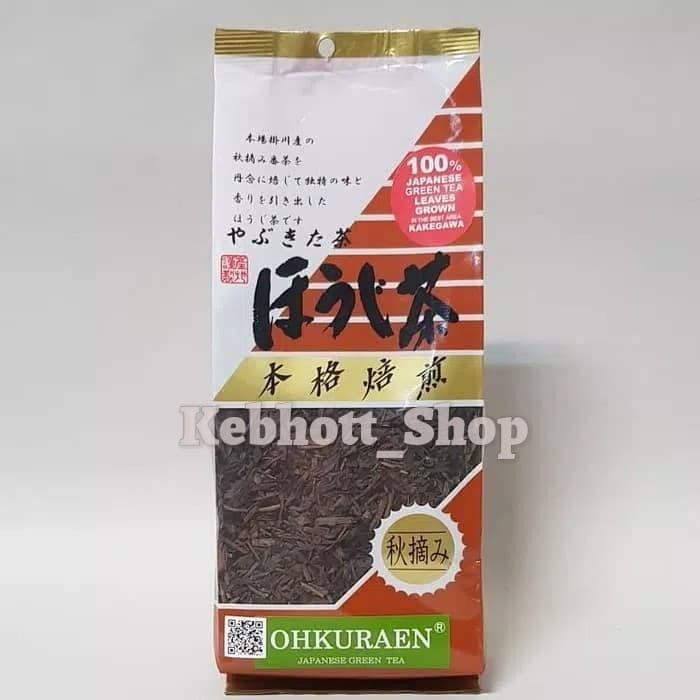 

Ohkuraen Autumn Harvest Houjicha Japanese Green Tea 130 gr | Teh Hijau