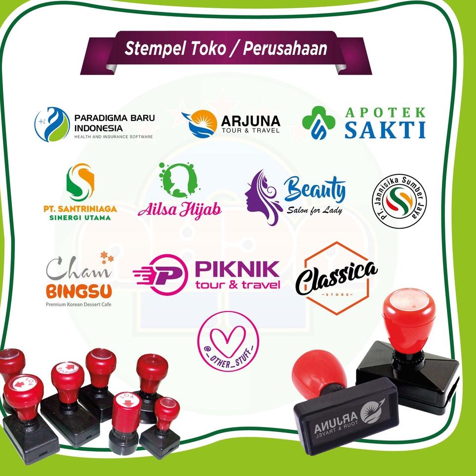 

Banyak Stok Stempel Toko & Perusahaan SYR