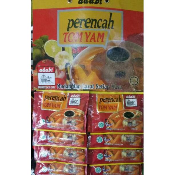 

16 Pcs Adabi Perencah Tom Yam Bumbu tom yam tom yum Tomyum Tomyam Thai yom Yum Paste