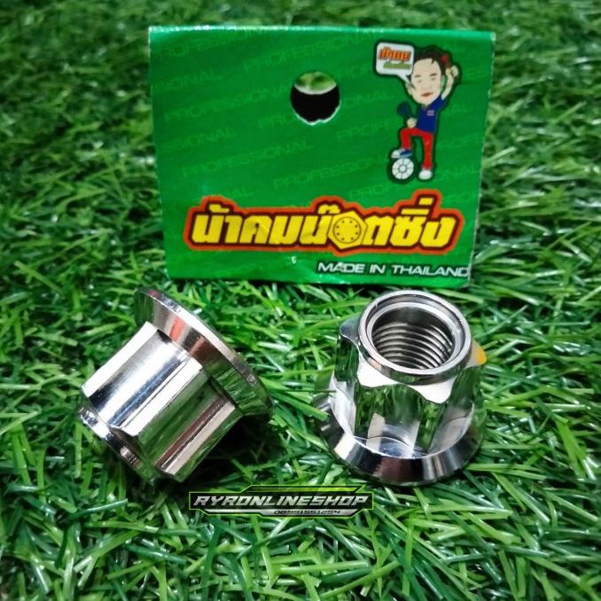 probolt stainless mur as roda depan atau belakang ninja R SS RR mur 19