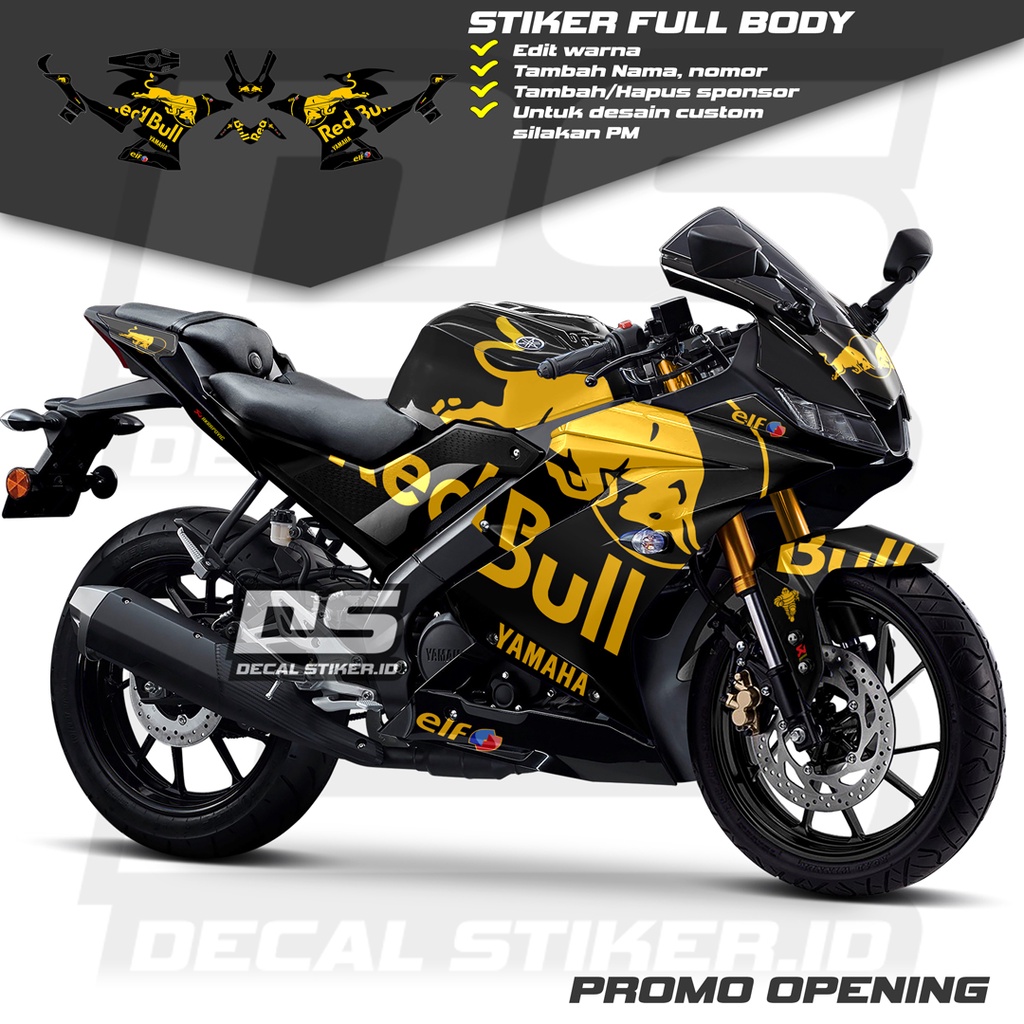 Decal R15 V3 Full Body Keren Stiker R15 V3 Full Body Keren Striping R15 V3 Terbaru Decal R15 V3 Full