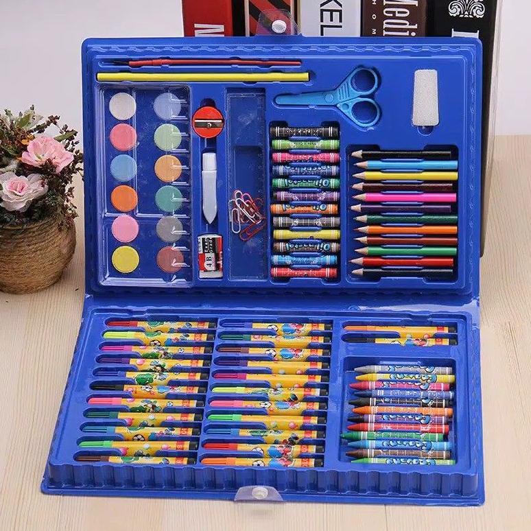 

[KODE 6FDSU] [CZM] CRAYON ANAK SET 86 PCS MEWARNAI PENSIL WARNA ALAT LUKIS